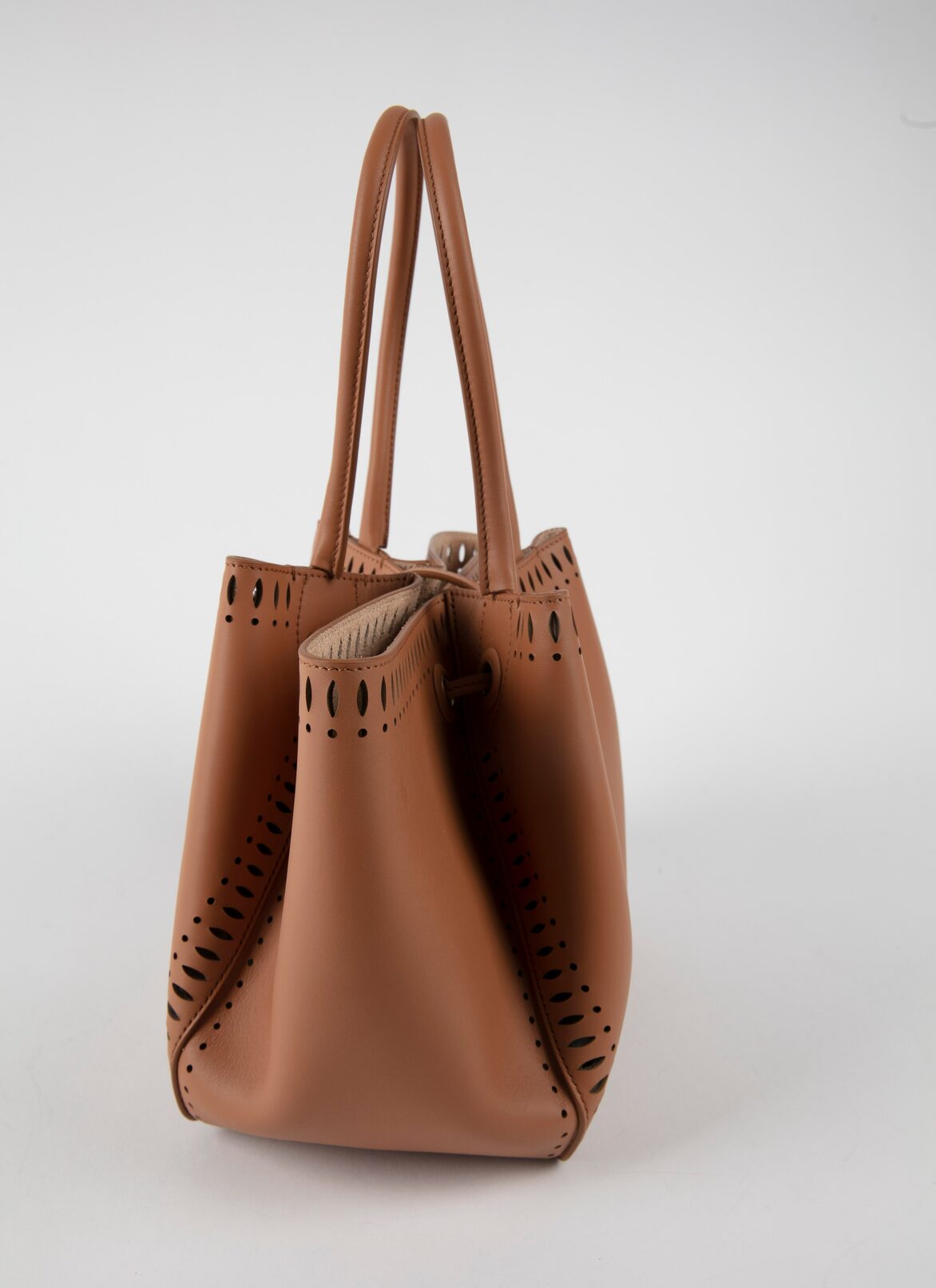 Handbags ALAÏA GOLDEN BROWN HANDBAGS
